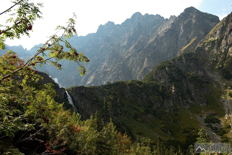 práh Kačací doliny při výstupu Bielovodskou dolinou 