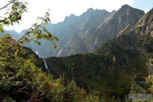 práh Kačací doliny při výstupu Bielovodskou dolinou 