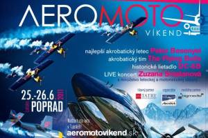 Plakát AeroMotoVíkendu