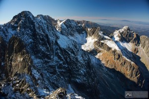 Ohromující panorama: Pyšné štíty, Ľadový štít a Baranie rohy