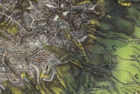 První vrstevnicová mapa Vysokých Tater