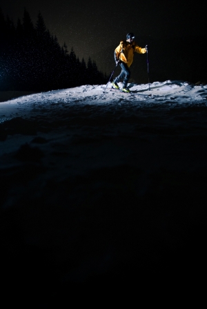 Noční skialp v Jasné