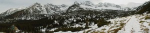 panorama Doliny Gąsienicowe